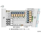 岡山市北区西長瀬 月極駐車場